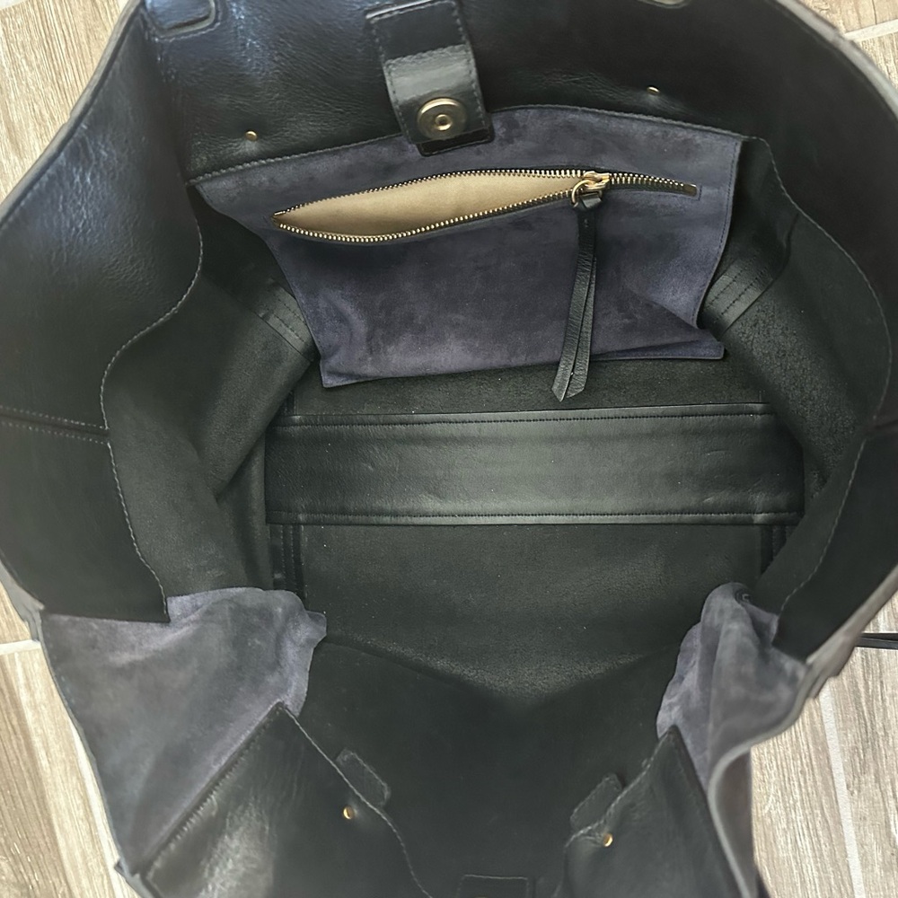 Chloe Black Leather Tote Bag - Picture 6 of 9